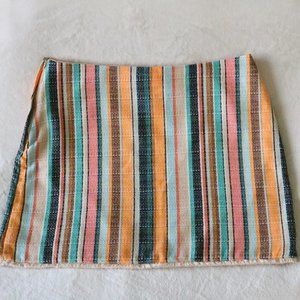 Fringed Stripe Skirt